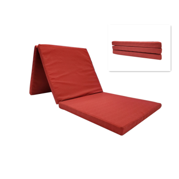 Portable Three Fold Single Size Memory Foam Mattress for Camping