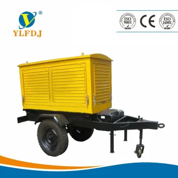15kw Yuchai Diesel Generator with two-wheeled trailer