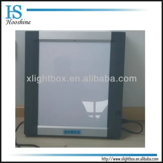 Three bank x-ray film viewing box/LED backlight