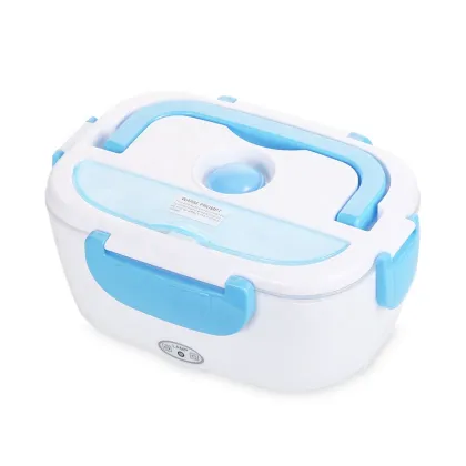 Electric 2-in-1 Food Grade Plastic Heating Rice Storage Lunch Box