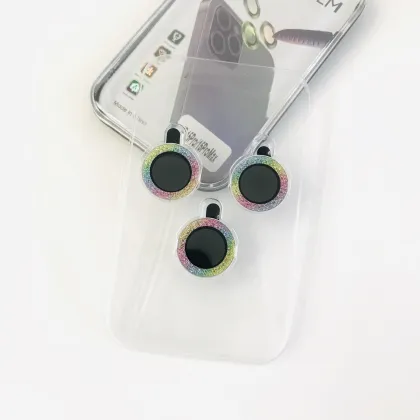 Hawkeye Glitter Powder Ceramic Phone Lens Protector