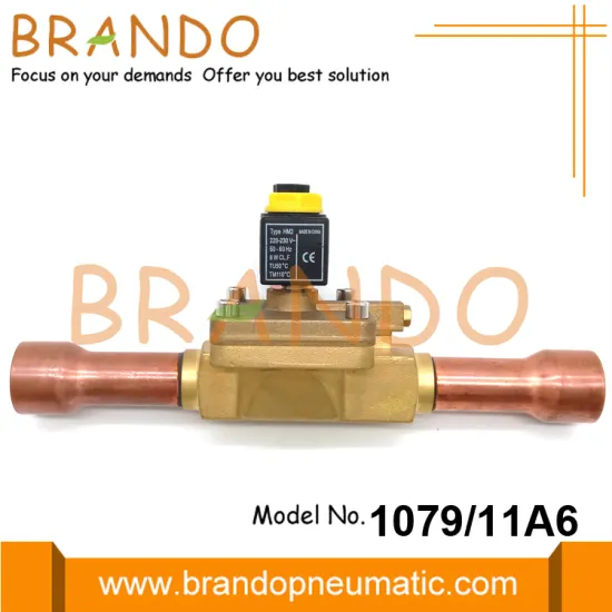 1 3/8'' Castel Type Solenoid Valve 1079/11 1079/11A6