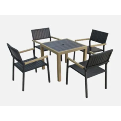 Outdoor Furniture Rattan Table and Chair Set