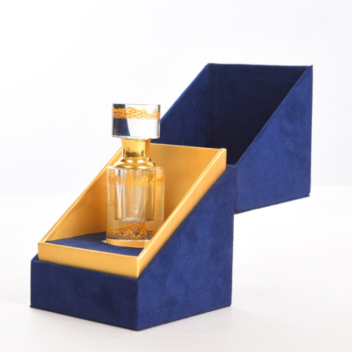 Scatola di profumo di colore blu navy di alta classe