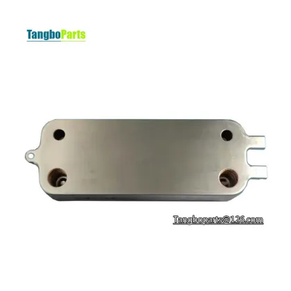 13 Plate Flat Parallel Water Flow Heat Exchanger for Bosch New Star Eurostar Wall-Mounted Furnace - Gas Boiler Part