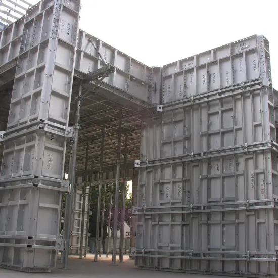 Modular Aluminium Construction Formwork System for High-Quality Concrete Buildings