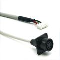 Medical 6-pin ECG Heart Motor Signal Cable