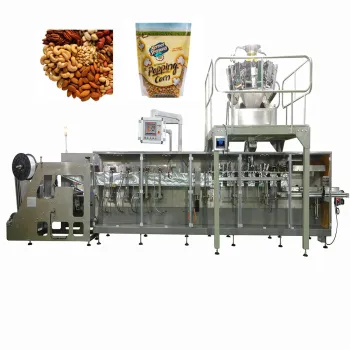 Nuts Cashew Stand Up Pouch Packing Machine