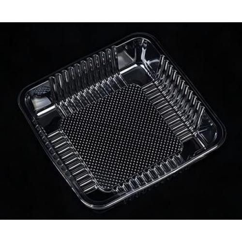 Clear cake organizers with lids