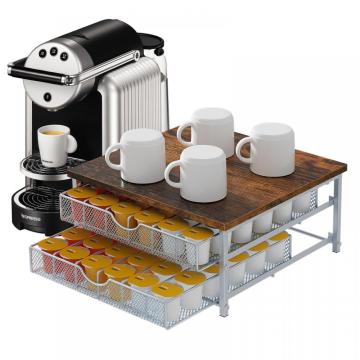 2 Tier Coffee Capsule Storage Organizer