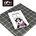 Custom adorable dog style hardcover memo pad notebook portable notebook&diary