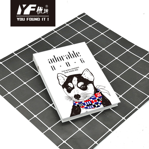 Memo Pad Paper Custom adorable dog cover hardcover memo pad Manufactory