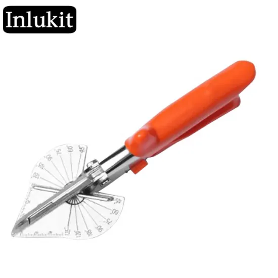 45-135 Degree PVC Trunking Tube Cutting Tools: Multi-Angle Mitre Gasket Shear Trim Cutter