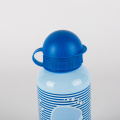 Botella de agua de aluminio para niños con gorra