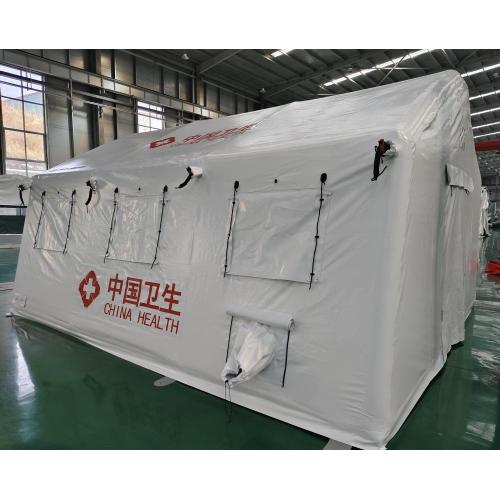 White PVC Inflatable Tent for Healthcare Applications