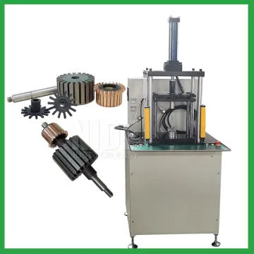 armature shaft commutator pressing punching machine