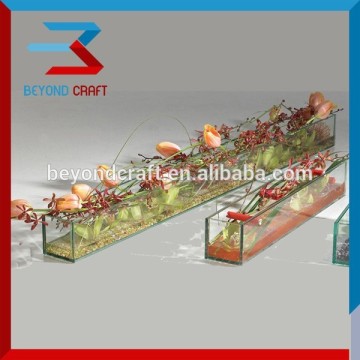 Creative personality flower vases glass cut Bohemia style