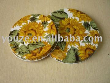 Flower image metal furnace head cover
