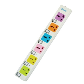 Gwtee OEM Electrical Power Strip Extension Socket with USB and Long Cord
