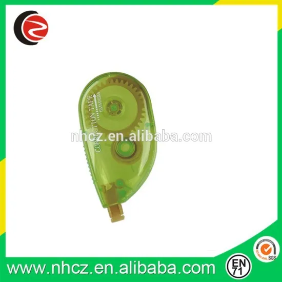 colored plastic correction tape