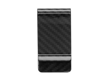 Superior quality carbon fiber money clip wallet