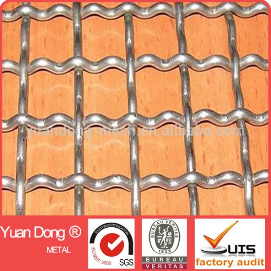 Crimped Wire Mesh/ Square Woven Wire Mesh