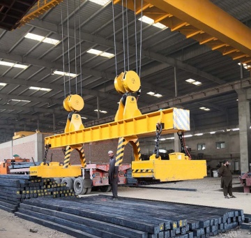 Magnetic Overhead Cranes for Steel Scrap Handling in Factories