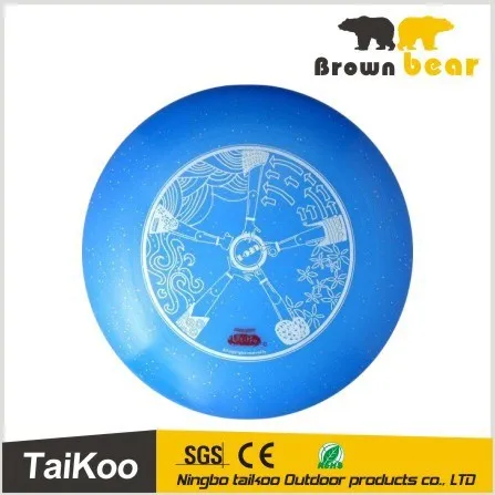 175g blue ufo professional plastic flying ring frisbee