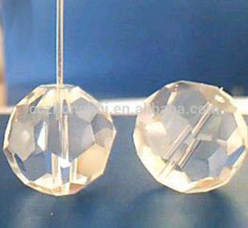 2016 Clear facet ball shaped cystal beads
