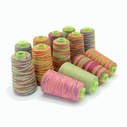 Tex 27 Overlock Sewing Thread: Polyester Rainbow Overlock Threads