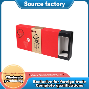 Window-Style Rigid Gift Box with Flip-Top Lid