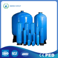 50m3 / hr Tratamento de Água Pressão Automática Backwash Areia Tanque Filtro