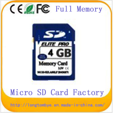 Real Memory 4GB SD Card Camera Storage Card