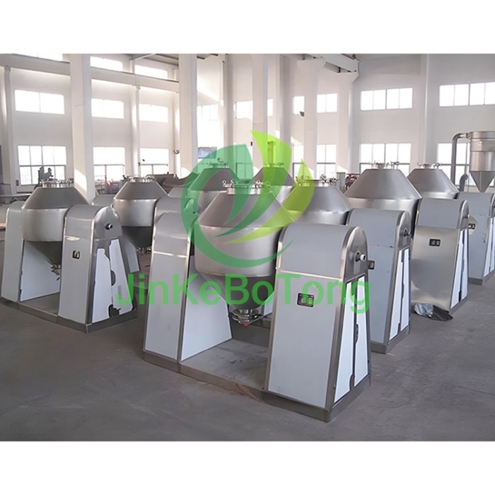 vacuum drying with double cone