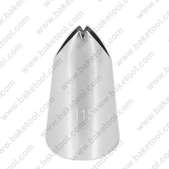 Stainless steel304 cake decorating Large Leaf nozzle #115