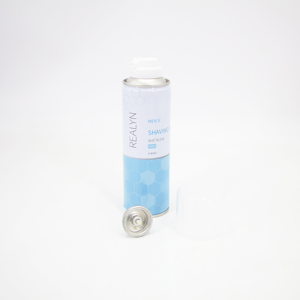 250ml aerosol spray cans for shaving foam