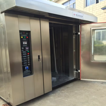 Large Capacity Rotary Hot Air Circulating Oven for Baking Cookies and Bread