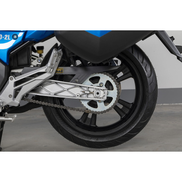 GT 320 Motorrad blau