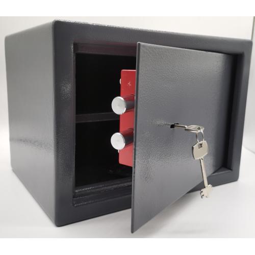 Key Operated Steel Safe Box Security Home Office