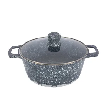 Aluminum Ceramic Cooking Pot Cookware Set with Handles: Comprehensive Set for Versatile Cooking