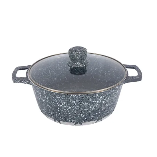 Aluminum Ceramic Cooking Pot Cookware Set with Handles: Comprehensive Set for Versatile Cooking