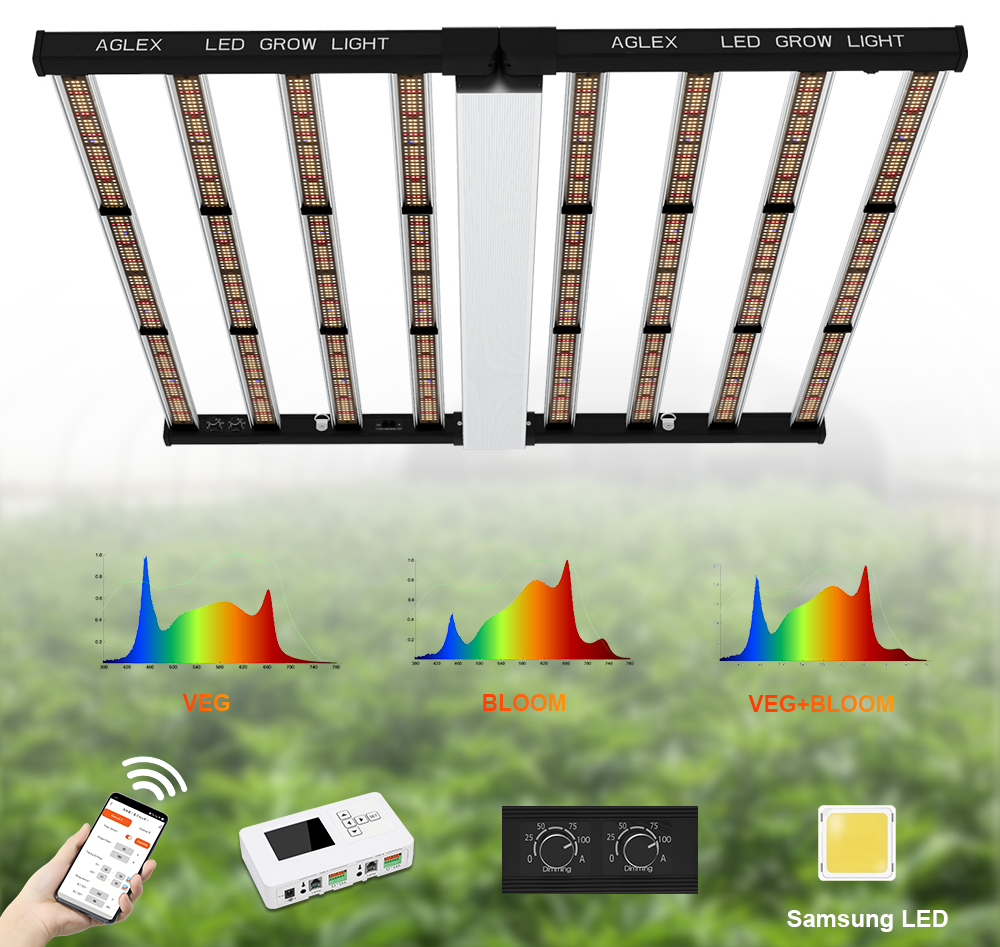 Растущие огни светодиодные полный спектр 1000W UV IR