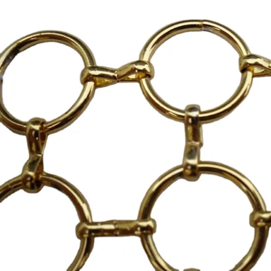 304 316 Stainless Steel Chain Mail Mesh for Screens and Room Dividers