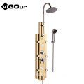 Stainless Steel Shower Panel for Hotel or Home Bathroom - Soft Water Flow Wall Hanging