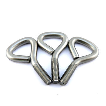 Galvanized Zinc Plated Stainless Steel Eye Bolts: Heavy Duty M2, M16, and M52 Self-Tapping Swivel Triangle Head Eye Bolts