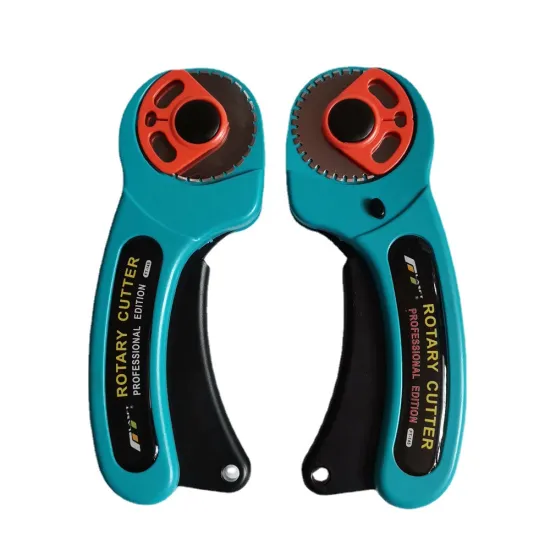 Professional Leather Craft Rotary Cutter - 45mm Blade for Fabric, Patchwork, Sewing & Quilting