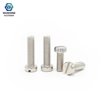 ISO1207 مسامير رأس أسطوانية مشقوقة للفولاذ الكربوني