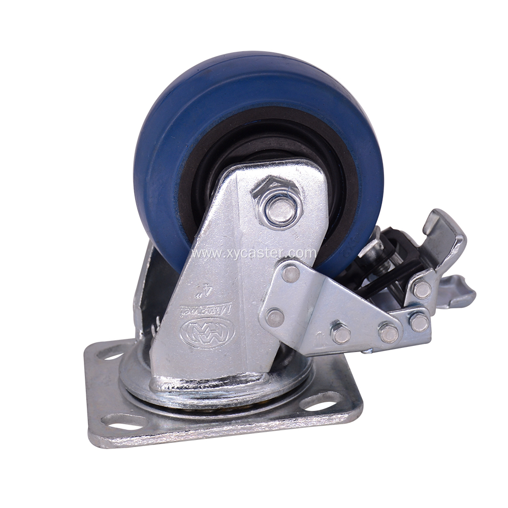 Rubber Heavy Duty Caster Wheels for Trolleys