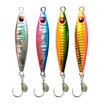 Saltwater Metal gabarit Bait 30g-100g Laupre de pêche artificielle à naufrage