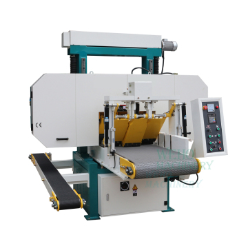WEHO Machinery MJ71AX650 Log Band Resaw with Return Cutting Band Saw Resaw Machine